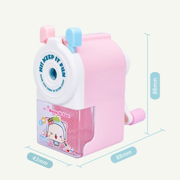 Blyantspidser går automatisk ind i bly PINK Pink Pink
