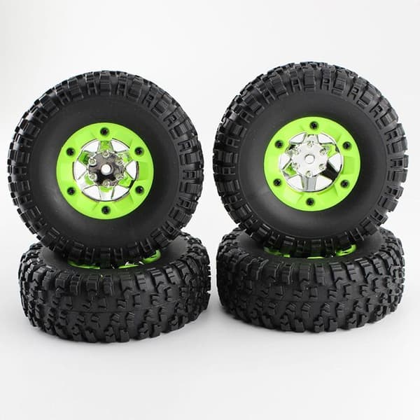 Gröna däck - Reservdelar för WLtoys 12428/12427/124006