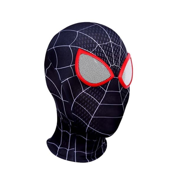 Spiderman Maske Superhelt, Cosplay Masker Spider sort sort Barn black Kid
