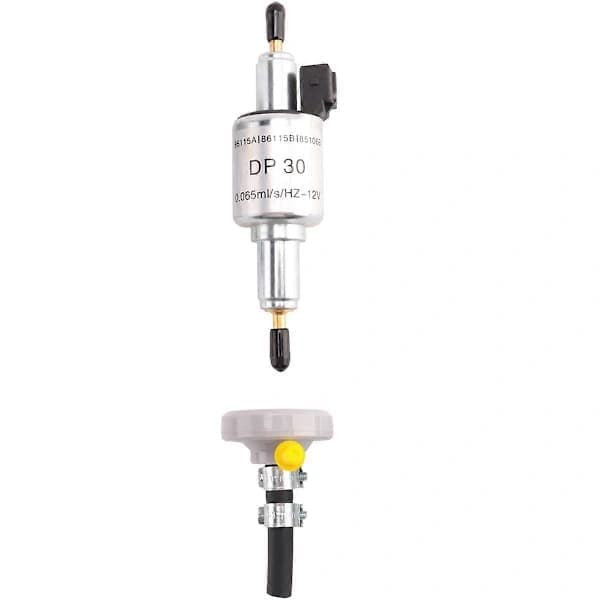 12V DP30 Drivstoffpumpe med Lyddemper 86115A 86115B Erstatning for Webasto Varmer