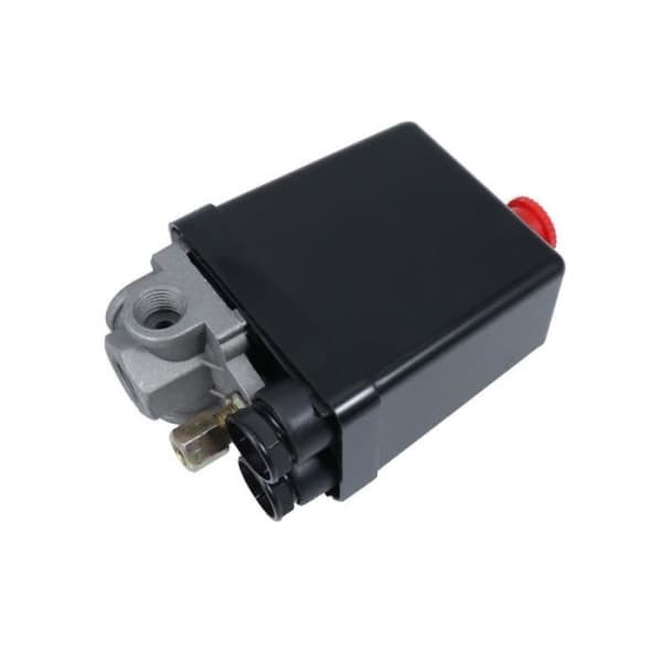 AC 240V 20A 175PSI 12 Bar 4-ports luftkompressor trykkbryter kontrollventil - REGULERINGSVENTIL