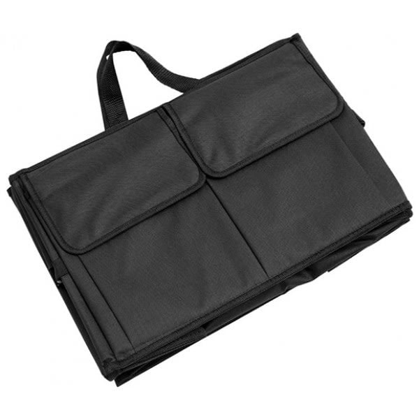 Bagageboks / Foldbar Organizer til Bil - Opbevaring Sort