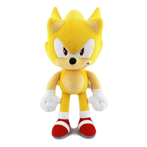 30 cm Super Sonic Plyslegetøj Blødt Udstoppede Dyr Børne Dukke Gave Yellow