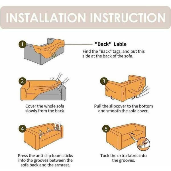 Stretch-sofaovertrekk for 3-seters sofaer med armlener, elastisk sofaovertrekk, Magic Universe-sofaovertrekk, beskyttelsestrekk