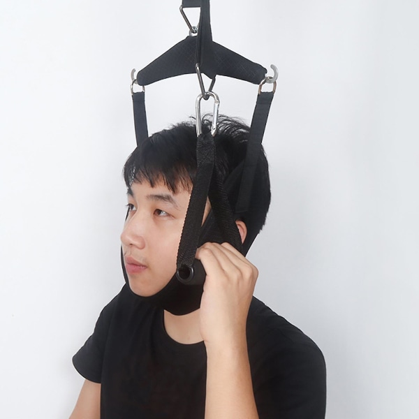 Cervical Neck Traction, Portable Home Neck Traction Device Neck Båre For Spinal Neck Pain Relief_he