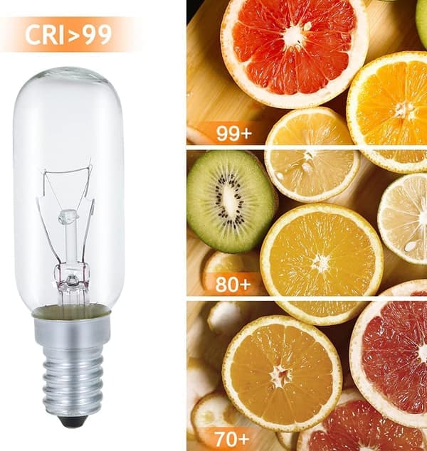 Glødepære til emhætte E14 40W 230V 2700K Varm hvid