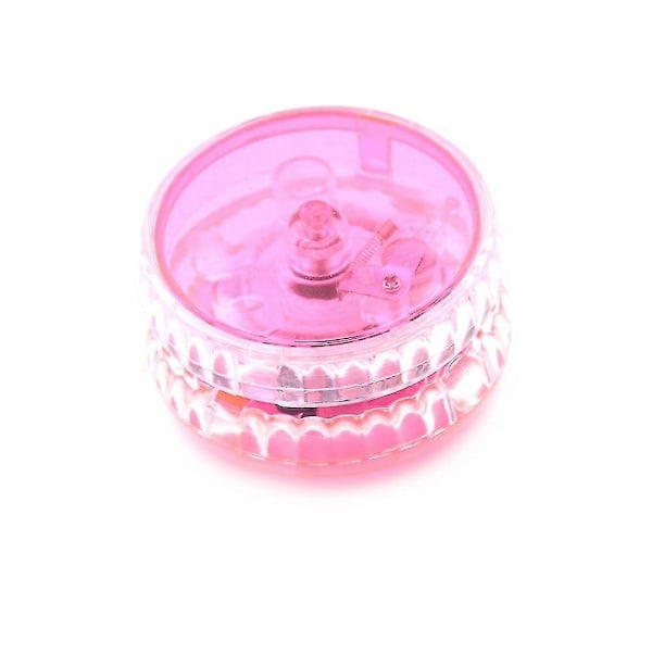 Ny Höghastighets Yoyo Boll Lysande LED Blinkande Yoyo Leksak För Barnfest Underhållning pink 1pcs