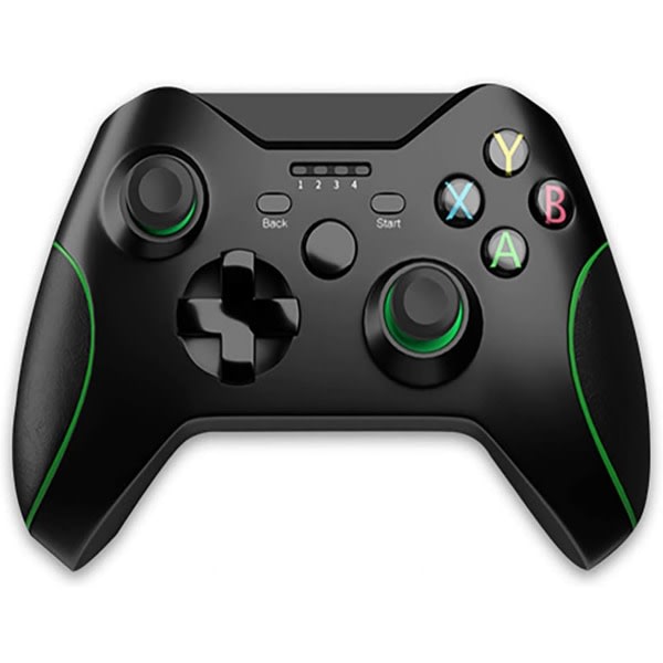 Trådløs controller med modtager til Xbox One, 2,4 GHz trådløs spilcontroller,