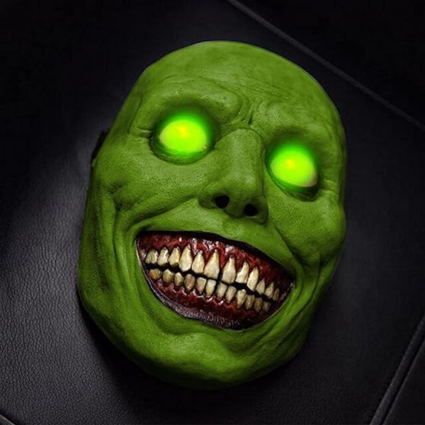 Läskig Halloween-mask för vuxna - Leende demoner, skräckmasker Cosplay Skrämmande Halloween-kostymrekvisita för Halloween-fest Carnival Cosplay