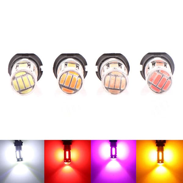 PW24W LED lys Blinklys kørelys 4014 30 Hvid one size
