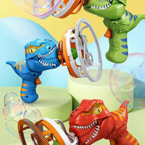 Bubbelmaskin, Bubbelmaskiner för Barn, Dinosaurieleksak - Snngv Blue
