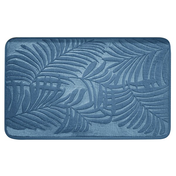 Vedenpitävä ovi- ja ulkokäyttöön sopiva lattiamatto, erittäin pehmeä, kulutusta kestävä, kosteutta imevä, liukumaton ja helppo puhdistaa Dark Blue 40x60cm