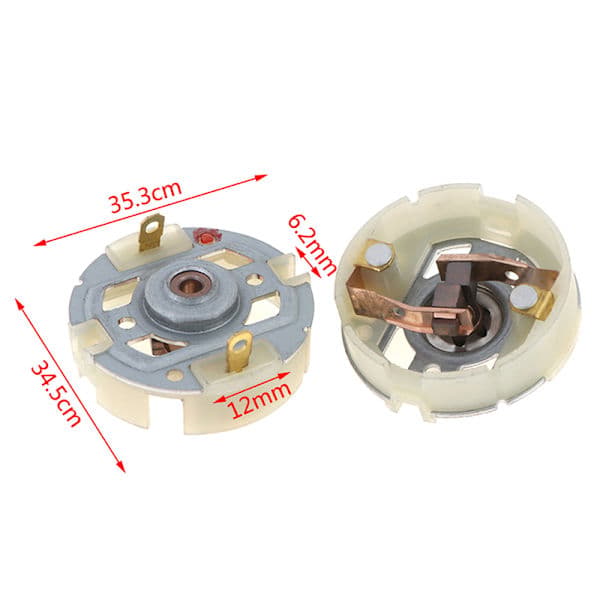2 stk. Ny elektrisk drillmotor karbonbørsteholder for RS 550 One Size