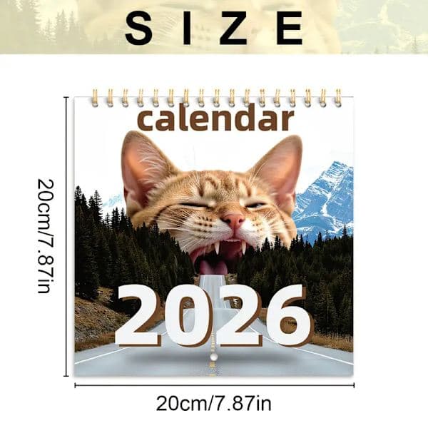 2026 Kattekalender For Katteelskere Morsom Kattekalender A