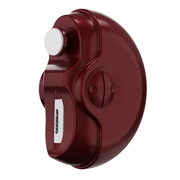 2 i 1 Elektrisk Polerande Automatisk Nagelklippare USB Uppladdningsbar Säkerhets Nagelklippare för Hemresa Bärbar Effektiv Exakt Hållbar Red