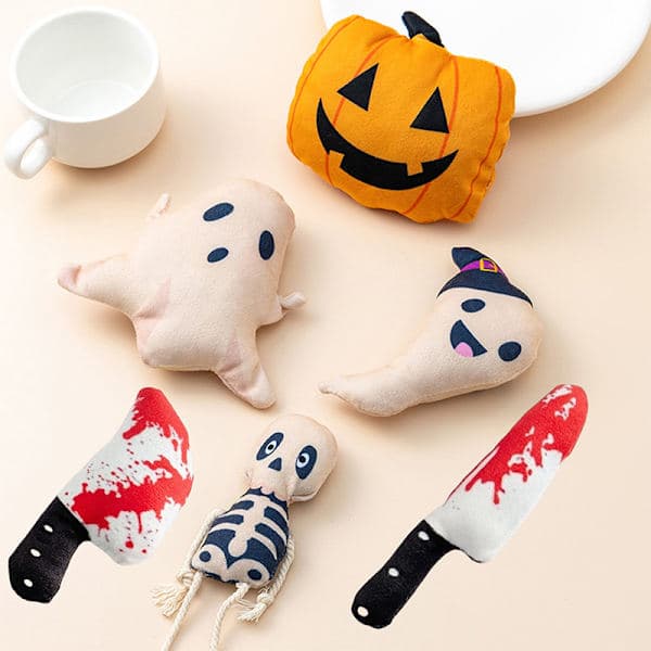 Husdjur Halloween Fladdermus Spindelformade Kattmynta Leksaker Kattmynta Riktning A2 A2