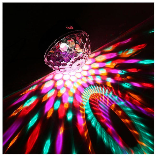 Dmx512 Lighting Scene Dj Disco Polttimo Led Rgb Lamppu Crystal Ball Spotlight Soiree Club Bar
