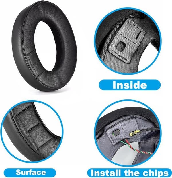 Parrot Zik 1, Zik 1 udskiftnings-ørepude til Parrot-hovedtelefoner af Philippe Zik 1.0
