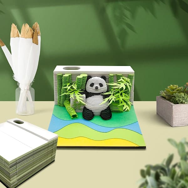 Timepiece Kalender 2026 Skrivebordskalender 3D Avrivningskalender Pa A
