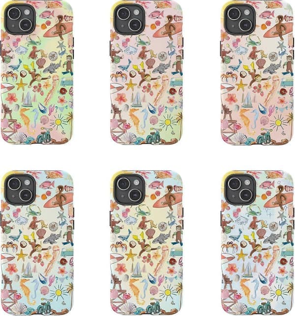 2025 Seneste Model Sommerinspireret Mobilcover til iPhone 16 15 14 13 12 11 Pro Max