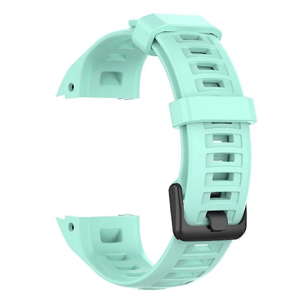 Silikon Armband för Garmin Instinct Tactical/Instinct Tide/Instinct 2/Instinct Armbandsrem med Svart Spänne Teal