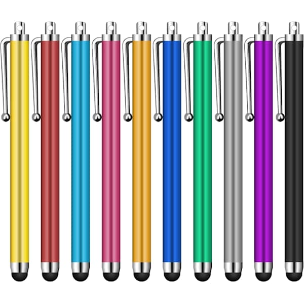 Stylus Multicolor Universal Kapacitiv Touch Screen Pen til iPad Tablets iPad Mini iPad Pro iPad Air med Ultra Følsom Præcision Skrivning Tegning