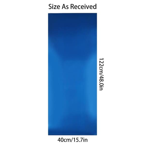 Selvklebende speil 40 x 122 cm Fleksible selvklebende speilfliser