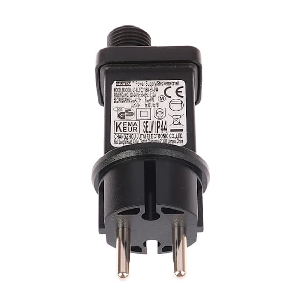 AC 220V til 31VDC 6W 8 Funktionel SELV LED Lampe Driver EU Stik S Sort Onesize