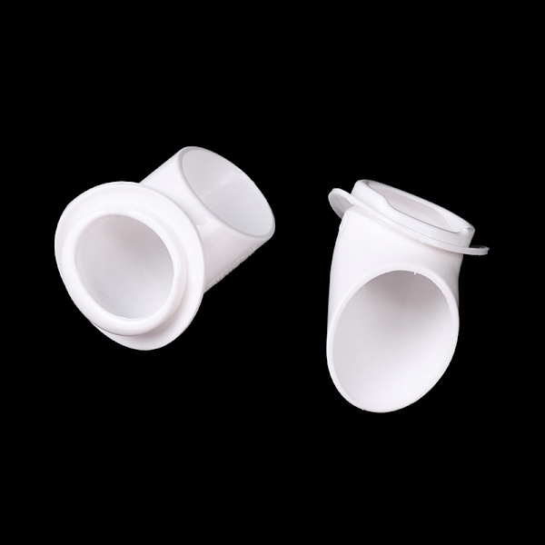 5 stk. Kolonkopper DIY Hydroponiske Koloniseringskopper Dyrkningspotter Hvide 5 stk.