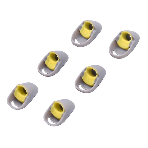 3 parin kuulokemikrofonikorvakorvakkeet Hyperx Cloud -nappikuulokkeille silikonikorvakoruille Yellow