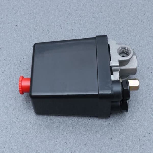 AC 240V 20A 175PSI 12 bar 4-portars tryckvakt för luftkompressor - REGLERVENTIL