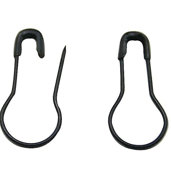 1000 st säkerhetsnålar, metallgurdnålar, små nålar, säkerhetsnål black