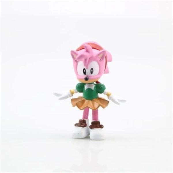 6 Sonic-actionfigurer - Gave med stor værdi
