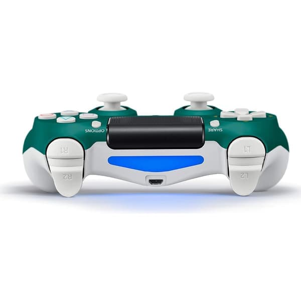 Trådløs controller med dobbelt vibrationsspil joystick controller til Ps4 Controller/Slim/Pro, kompatibel med PS4 konsol Alpine Green Alpine Green