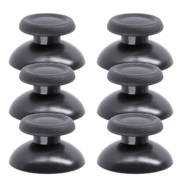 6-Pack Thumbsticks for PS4 - Spaker for Playstation 4 Control Black