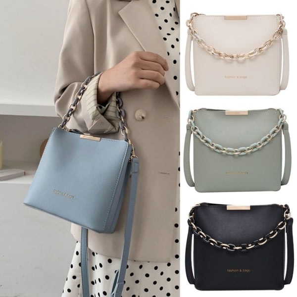 Damhandväskor Messenger Crossbody Bag Blå