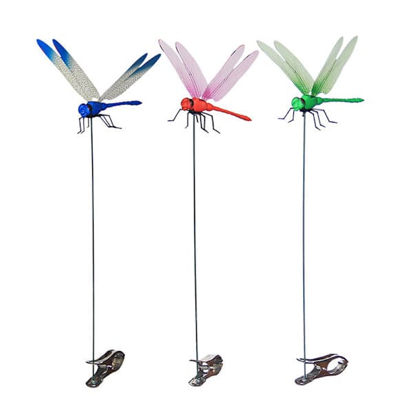 20-3 stk. Dragonfly Hatt Klips Realistisk Dragonfly Klips Insektmiddel A1 A1