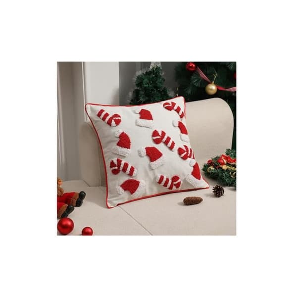Kuddfodral - Jul - 2 örngott - Polyester - 45x45 cm - Mjuka