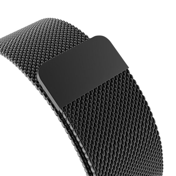 Milanese Loop-armbånd kompatibel med Apple Watch 38/40/41 mm Svart Svart