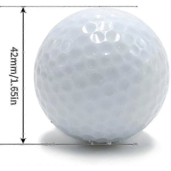 6 stk. LED-lysende golfbolde, blinkende lysende golfbold, natlys