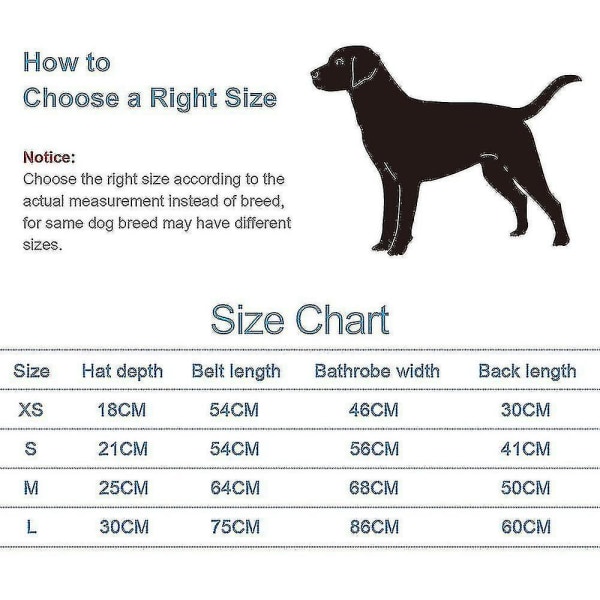 Husdjurshandduk Hundbadrock Mjuk Superabsorberande hundtorkning i mikrofiber