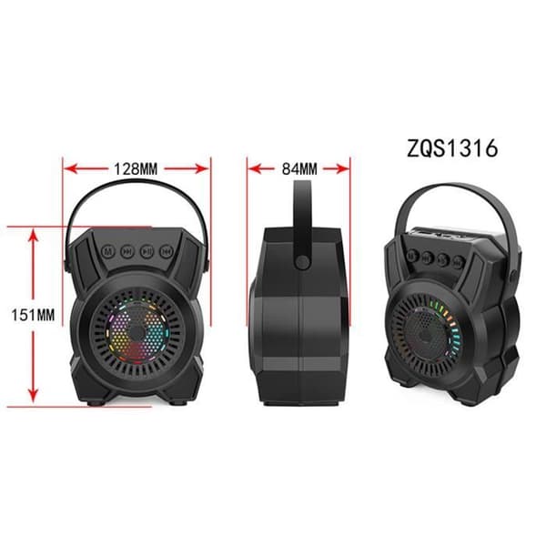 X-TOUT Bærbar Bluetooth-højttaler - Mini-højttaler - Dyb bas - 80dB - Bluetooth 5.0