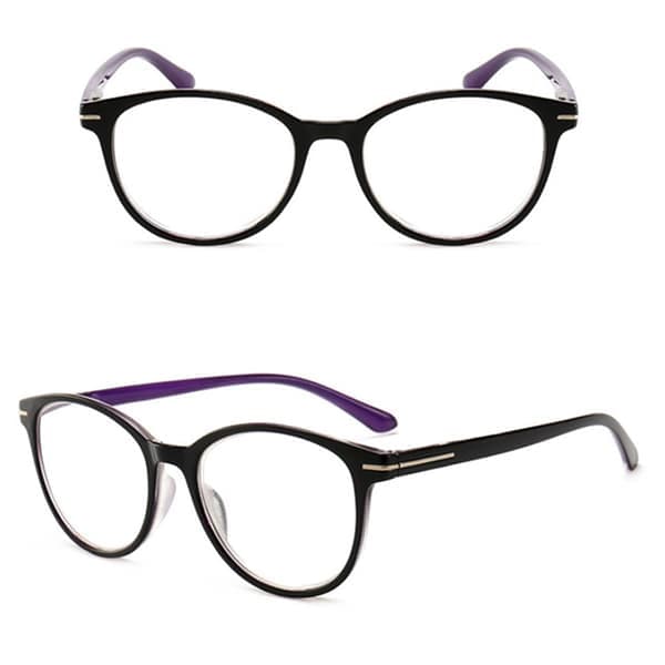 Tyylikkäät retro harmaat lukulasit Harmaa 4 4