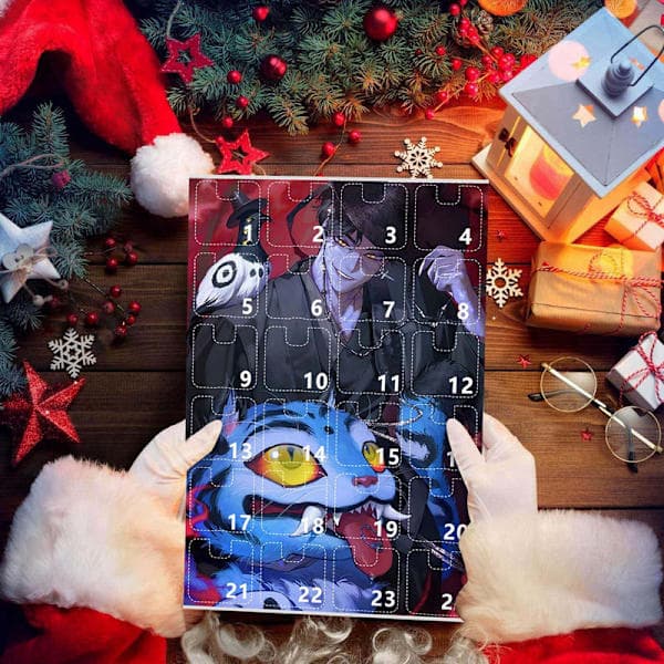 2025 Kpop Devil Hunter Adventskalender Julgransdekoration Akrylhänge G