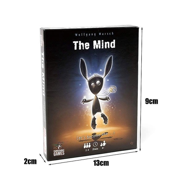 The Mind Card Game Party Puzzle Brettspill Team Opplev interaktivt spill [DB] A