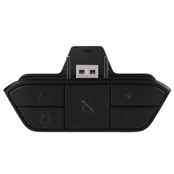 Støvtæt stereoheadsetadapter til Xbox One med spilcontroller og stereolydsynkronisering