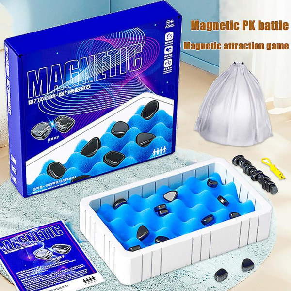 Magnetisk effektsett Morsomt interaktivt sjakkspill for foreldre og barn A2 A2