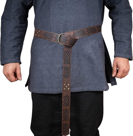 Middelaldersk vikingbelte for menn og kvinner - renessansebelte - ridderbelte