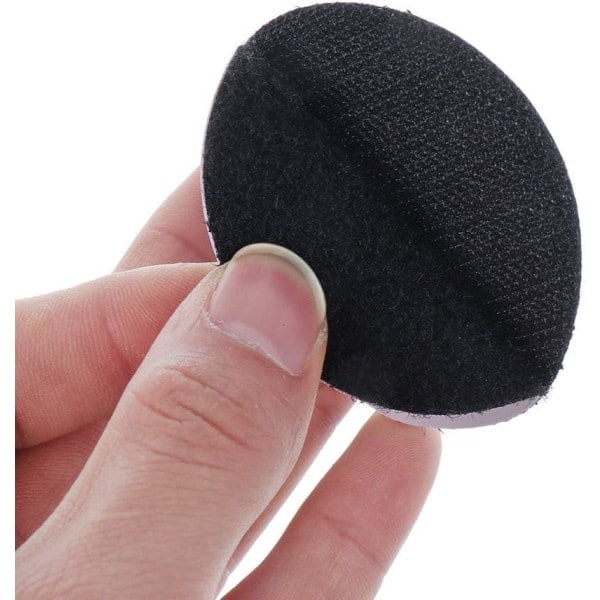 Självhäftande kardborreband i rektangelform, 30 mm x 1,2 m, för fastsättning av kardborreband för hem, kontor, skola och utomhusbruk, 32 par (RSB340)