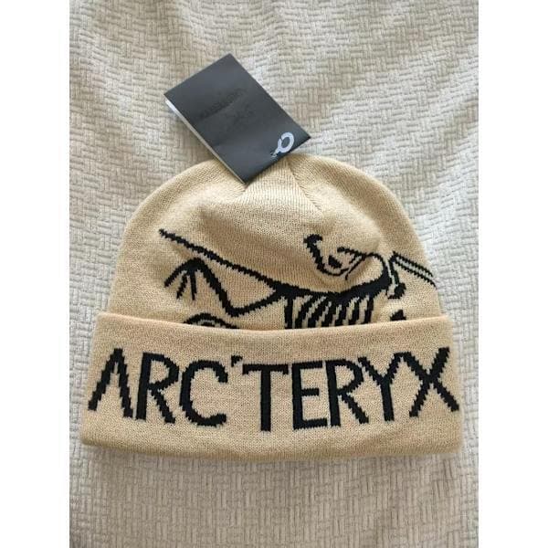 Arc'teryx Bird Word Toque Grå Void Ullhatt Unisex Varm Vinter Khaki khaki